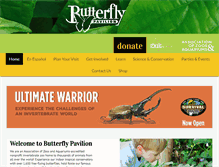 Tablet Screenshot of butterflies.org